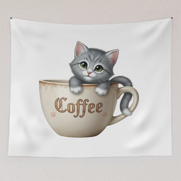 Item preview, Coffee Cat designed and sold by DisignByPrince.