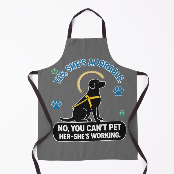 Item preview, Adorable Service Guide Dog Working Do Not Pet designed and sold by Eyepatch-Jacks.