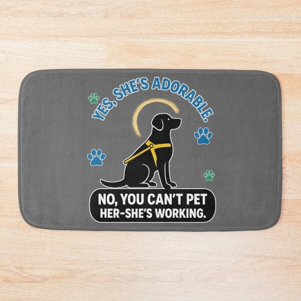 Item preview, Adorable Service Guide Dog Working Do Not Pet designed and sold by Eyepatch-Jacks.