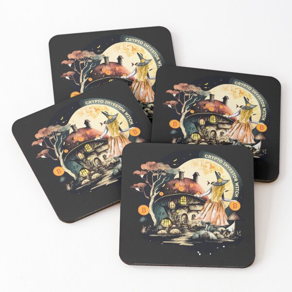 Item preview, Crypto Investor Witch on Halloween Night designed and sold by JuanaDesigns.