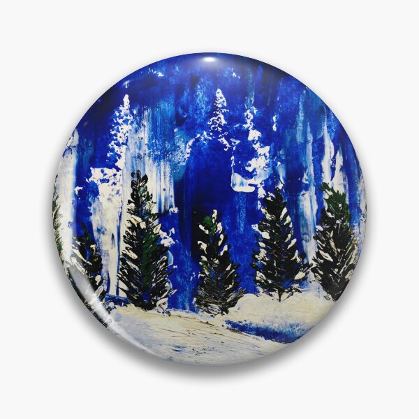 Item preview, spruce trees covered in snow  designed and sold by DollyJ.