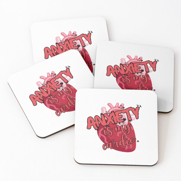 Item preview, Anxiety Is My Cardio  designed and sold by themisfithistorian.