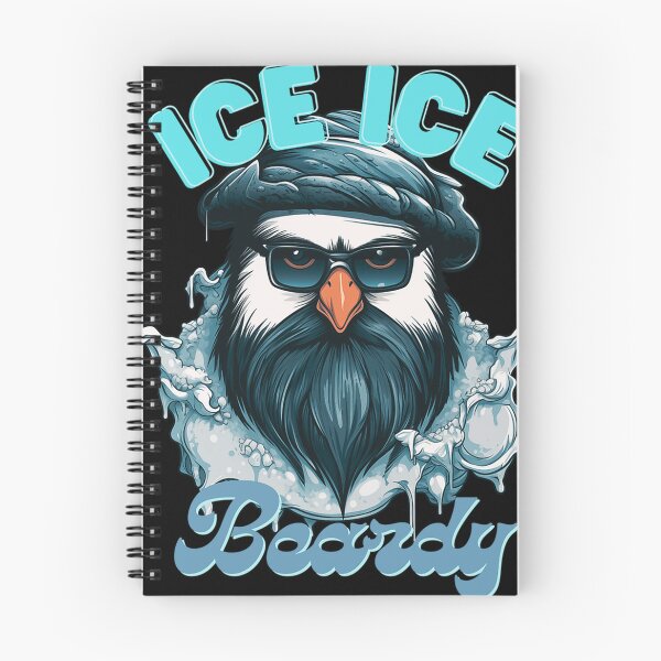Item preview, Ice Ice Beardy Penguin – Cool Penguin With A Beard Movember Christmas designed and sold by RooseveltOsinsk.