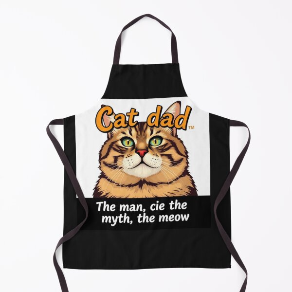 Item preview, Cat dad: The man, the myth, the meow designed and sold by SSMC DREAM DESIGN.