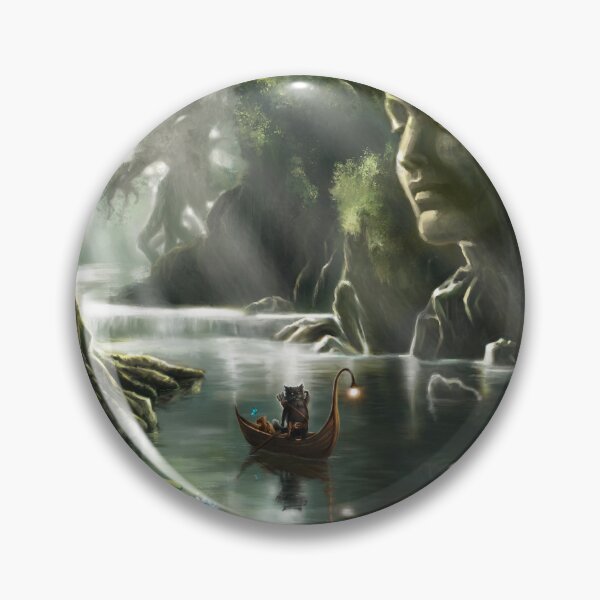 Item preview, Río Mágico – Paisajes de Fantasía Surrealista designed and sold by Fantasy Illustrations & Fan Art.