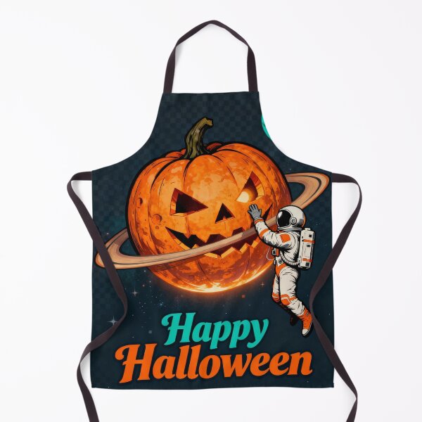 Item preview, Pumpkin Space Astronaut Halloween Art designed and sold by fangt30Orange.