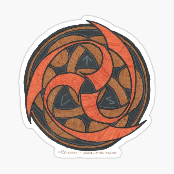 Triskell meets Vikings Sticker