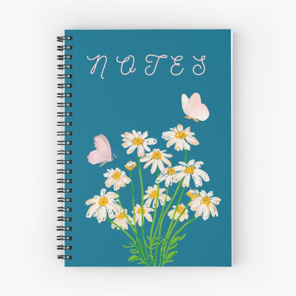 Item preview, Daisy Floral Notebook Design designed and sold by Creativity Studio.
