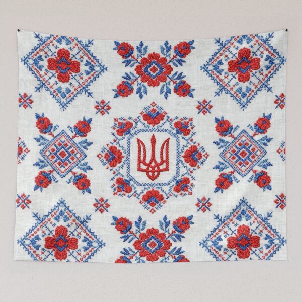Item preview, Traditional Ukrainian Vyshyvanka Embroidery designed and sold by RGShirtWorks.