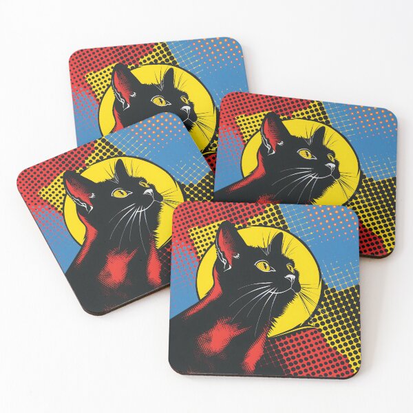 Item preview, Pop Art Cats designed and sold by Patchart-Studio.