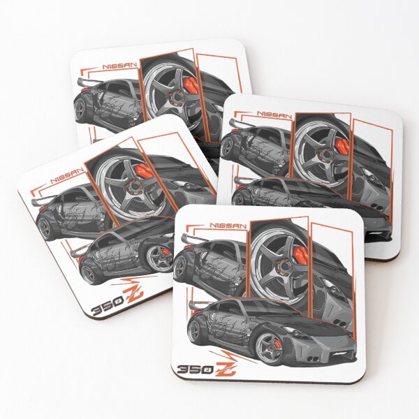 Item preview, Nissan 350Z JDM Street Racing Car Art designed and sold by thundergearshop.
