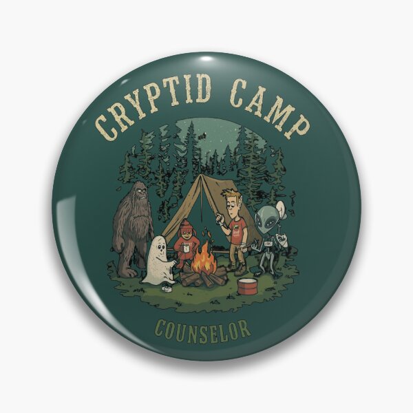 Item preview, Cryptid Camp Counselor – Cute Monster Camp Tee for Bigfoot Buddies & Paranormal Summer Vibes designed and sold by Mythic Tide.