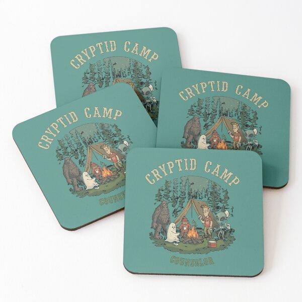 Item preview, Cryptid Camp Counselor – Cute Monster Camp Tee for Bigfoot Buddies & Paranormal Summer Vibes designed and sold by Mythic Tide.