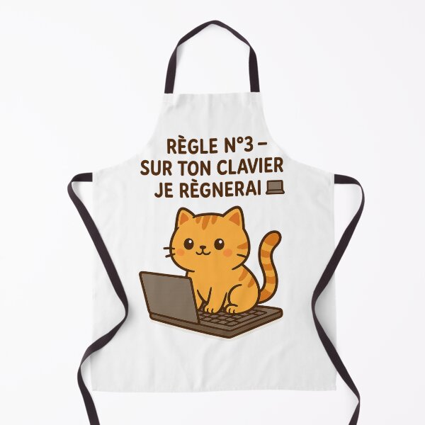 Item preview, Pact of the Cats – Rule #3: Will I rule your keyboard? designed and sold by ReineDingo.