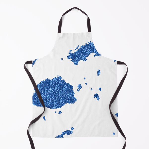 Item preview, Blue Rhinestone Fiji designed and sold by TheIconSmith.