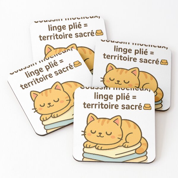 Item preview, Cat Pact – Rule #4: Soft cushion, folded laundry = sacred territory ?️ designed and sold by ReineDingo.