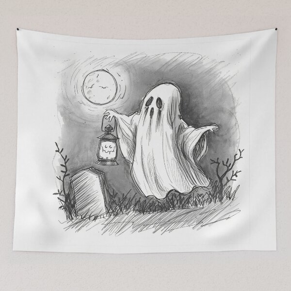 Item preview, Ghostly Lantern Walk designed and sold by GlowPix.