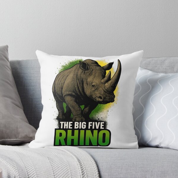 Item preview, The Big Five Rhino Safari Art – VLF Design designed and sold by VitalLifeForce.