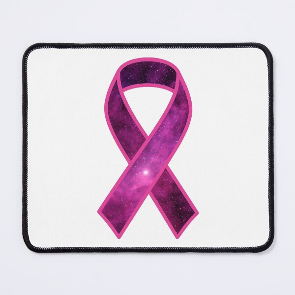 Item preview, Cosmic Pink Awareness Ribbon – Breast Cancer Support Galaxy Design designed and sold by HealthCoreCommunity.