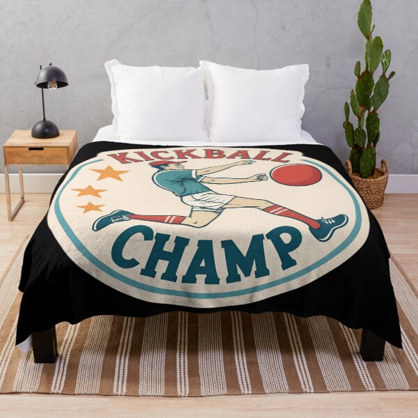 Item preview, Retro Kickball Champ  – Vintage Cartoon Player with Bold Red Ball designed and sold by VividOrganica.