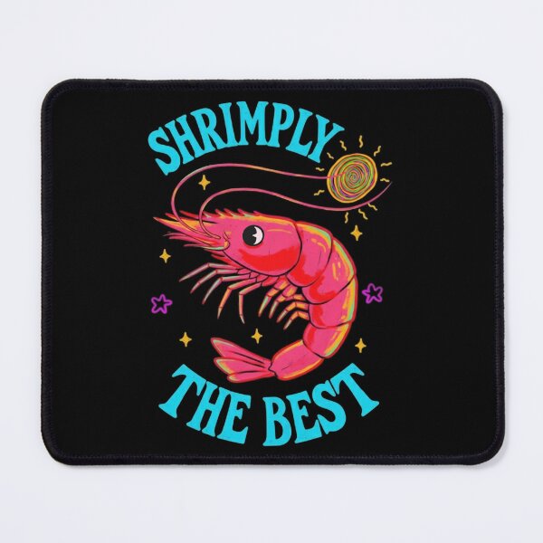Item preview, Colorful Shrimply the best with Stars and Swirl designed and sold by WhoopsieWorld.