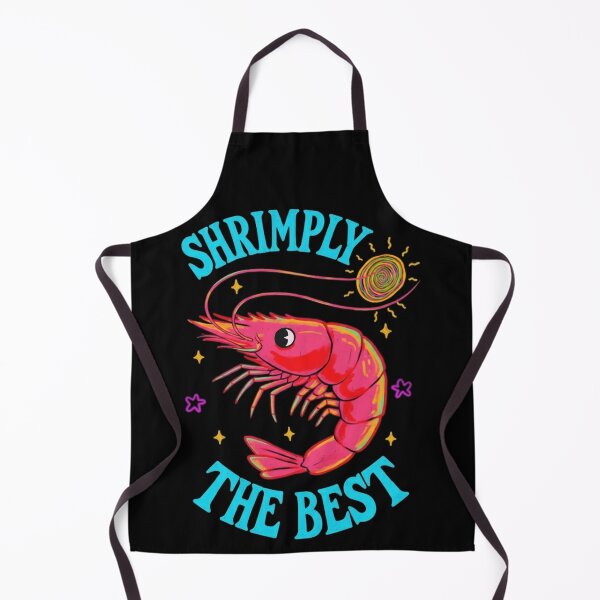 Item preview, Colorful Shrimply the best with Stars and Swirl designed and sold by WhoopsieWorld.