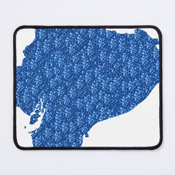 Item preview, Blue Rhinestone Ecuador designed and sold by TheIconSmith.