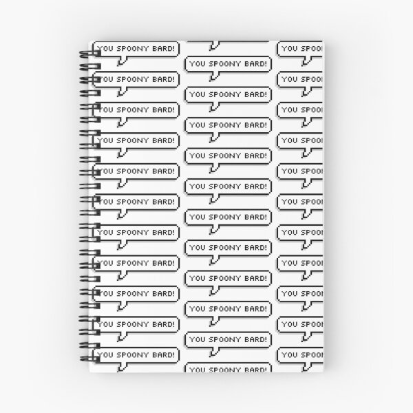 Item preview, You spoony bard! Pixel speech bubble designed and sold by BashPIXIE.