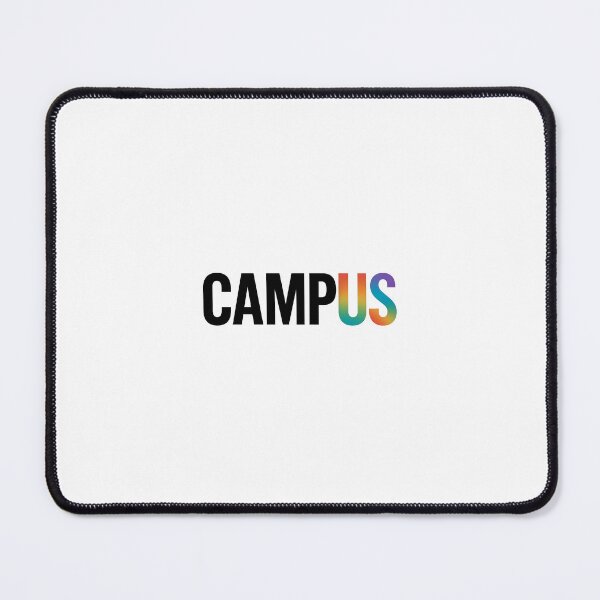 Item preview, CAMP US LGBTQ+ Pride Parody University Design designed and sold by The Queer Gear Company.