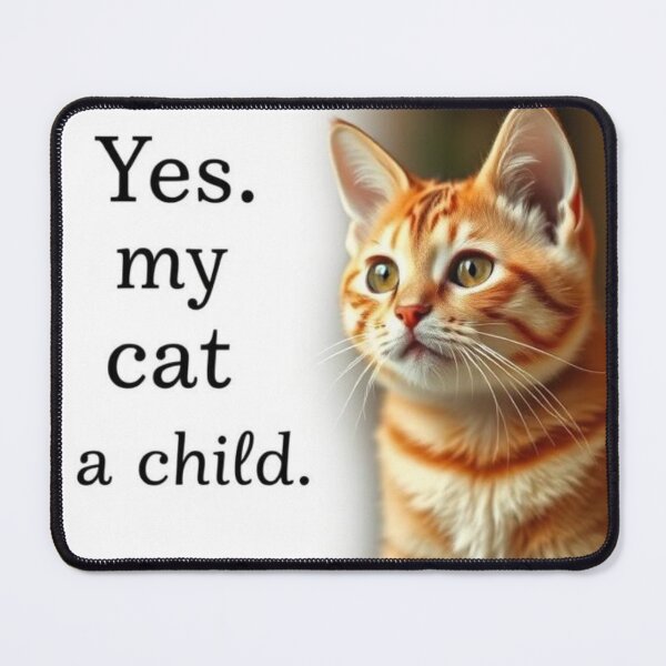Item preview, Yes, my cat is my child designed and sold by SSMC DREAM DESIGN.