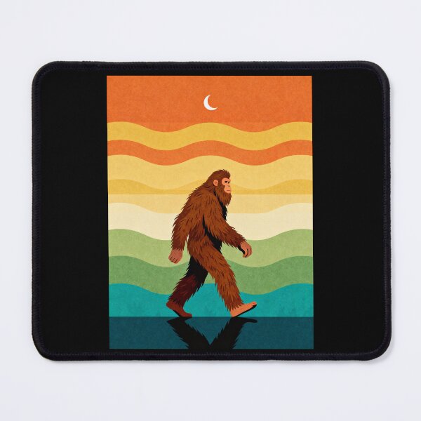 Item preview, Retro Bigfoot Silhouette Walking designed and sold by fangt30Orange.