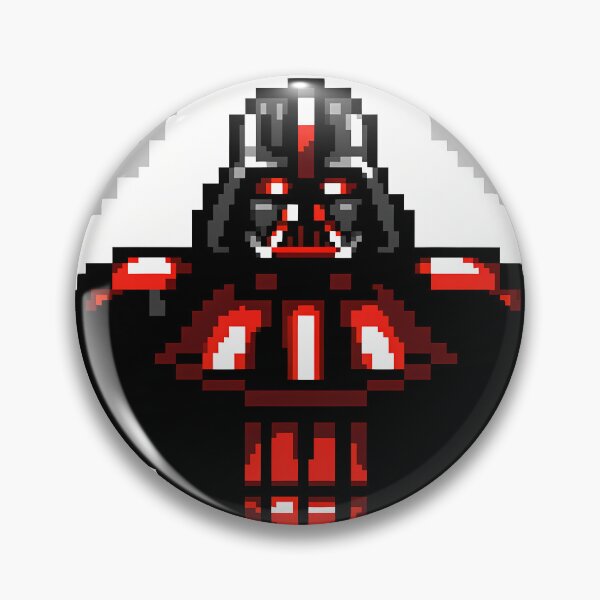 Item preview, 8Bit Pixel Art Darth Vader Dark Side designed and sold by ART ATTACK ZONE.