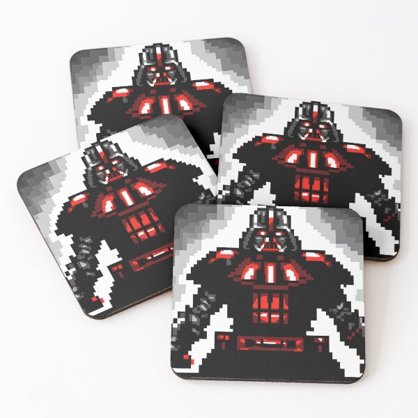 Item preview, 8Bit Pixel Art Darth Vader Dark Side designed and sold by ART ATTACK ZONE.