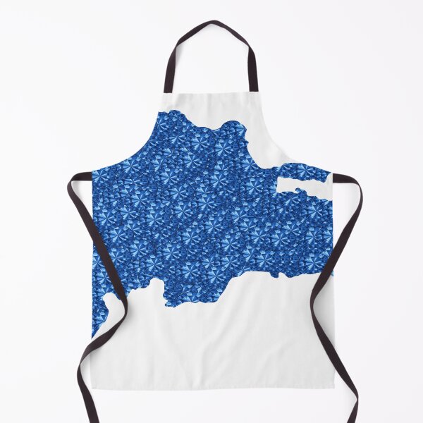 Item preview, Blue Rhinestone Dominican Republic designed and sold by TheIconSmith.