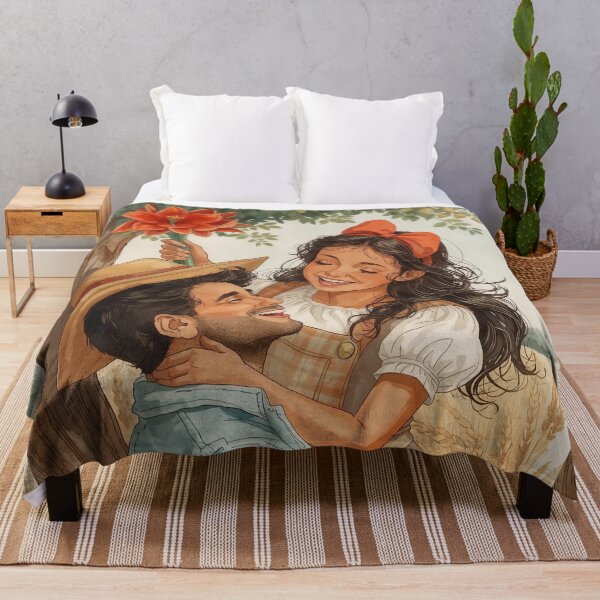 Item preview, Amaryllis Moments – Cottagecore Father and Daughter designed and sold by Deezyned.