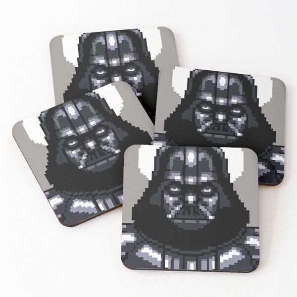 Item preview, Pixels Darth Vader Iconic Art Depictions Dark Side designed and sold by ART ATTACK ZONE.