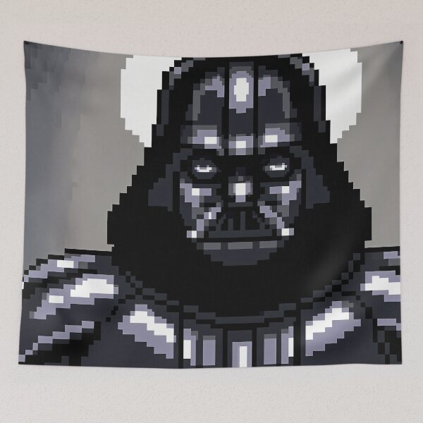Item preview, Pixels Darth Vader Iconic Art Depictions Dark Side designed and sold by ART ATTACK ZONE.