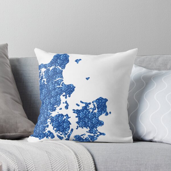 Item preview, Blue Rhinestone Denmark designed and sold by TheIconSmith.