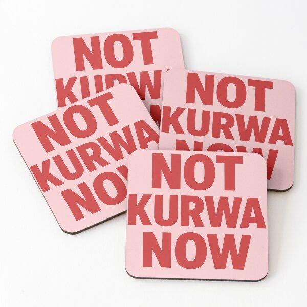 Item preview, NOT KURWA NOW designed and sold by Marvelbern.
