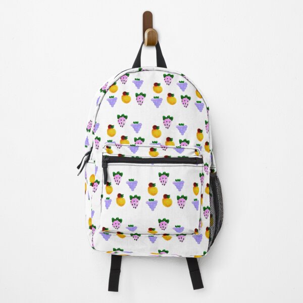 Item preview, Fruits motif hand drawn illustration pattern designed and sold by DFLC Prints.