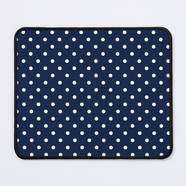Item preview, Polka Dot Classic Pattern in Nautical Navy Blue and White designed and sold by kierkegaard.