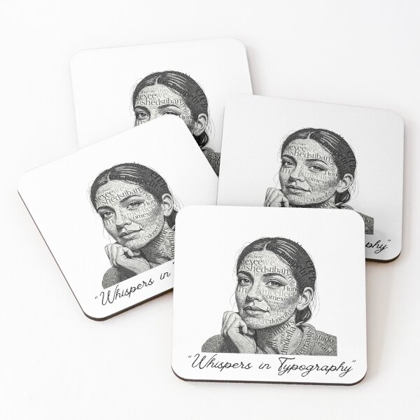 Item preview, "Whispers in Typography" designed and sold by Art & Design Shop 98.