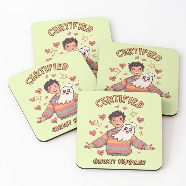Item preview, Certified Ghost Hugger – Cute Paranormal Bestie Tee for Spirit Snugglers & Halloween Softies designed and sold by Mythic Tide.