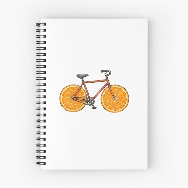 Artikelvorschau, ? Kreatives Fahrrad – Orange Wheels Art entworfen und verkauft von Malak Studio .