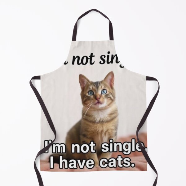 Item preview, I’m not single, I have cats designed and sold by SSMC DREAM DESIGN.