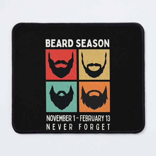Item preview, Beard Season – Never Forget Funny Beard Humor Design designed and sold by VestaRunolfsson.