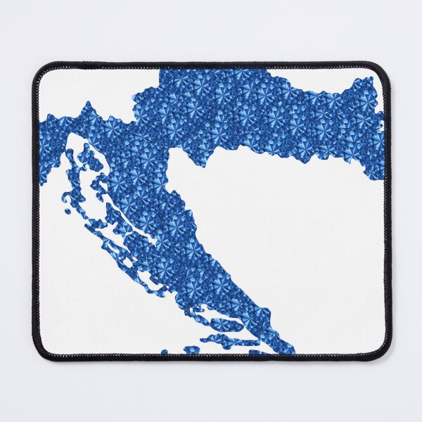 Item preview, Blue Rhinestone Croatia designed and sold by TheIconSmith.