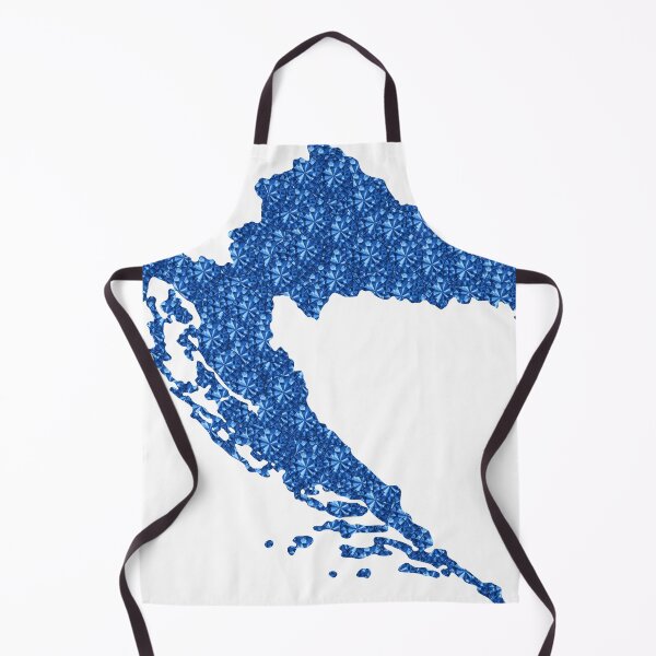 Artikelvorschau, Kroatien Blauer Strass entworfen und verkauft von TheIconSmith.