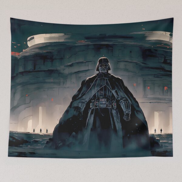 Item preview, King Darth Vader Iconic Art Depictions Dark Side designed and sold by ART ATTACK ZONE.