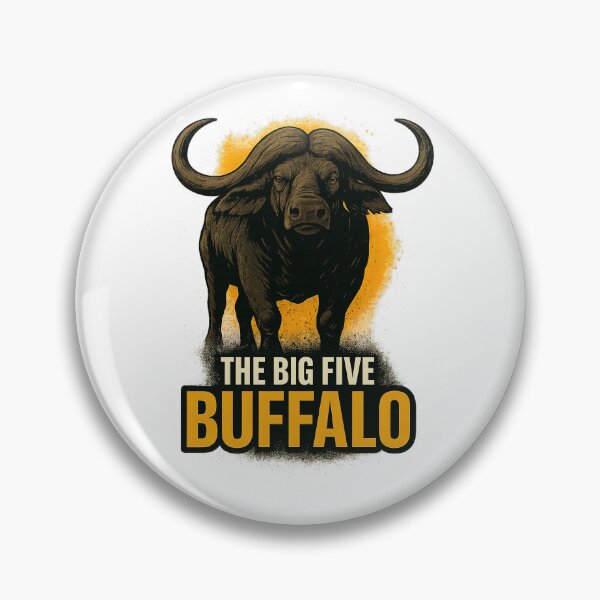 Item preview, The Big Five Buffalo Safari Art – VLF Design designed and sold by VitalLifeForce.